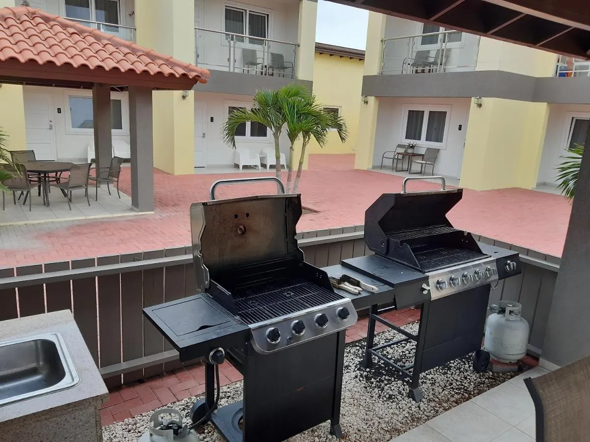 Aruba Condo The Pearl - At Eagle Beach - Minute Walk! Palm Beach Aparthotel