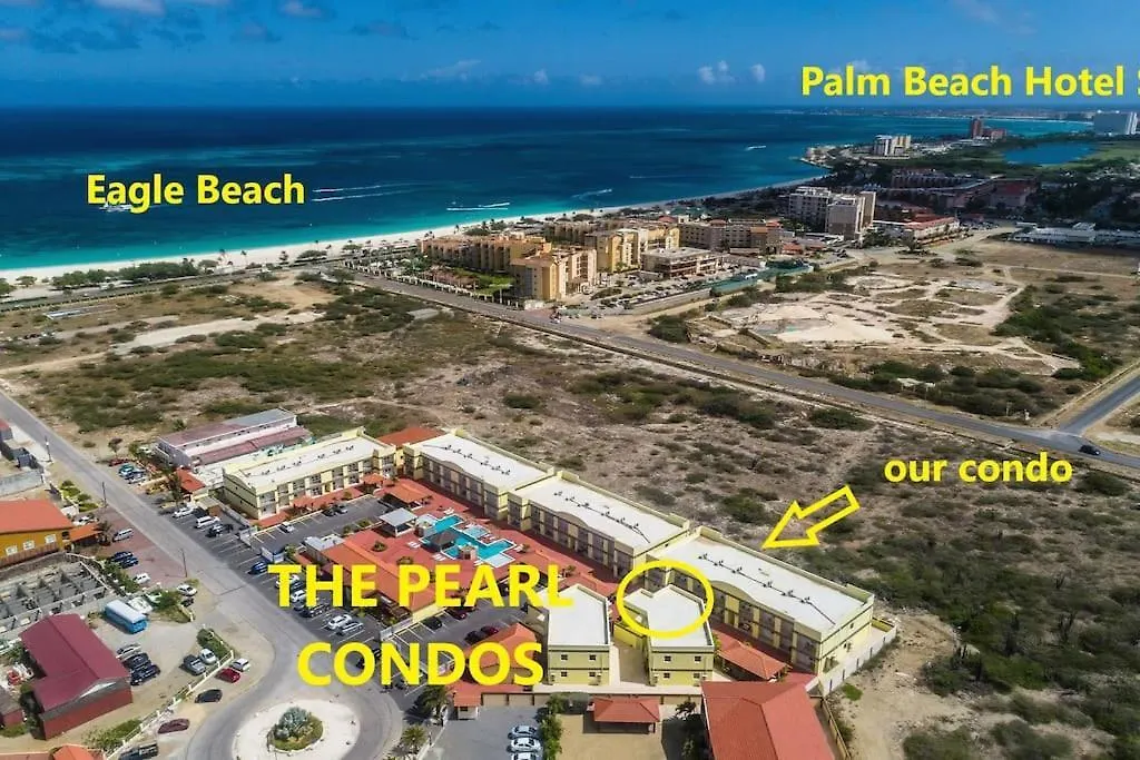 Aruba Condo The Pearl - At Eagle Beach - Minute Walk! Palm Beach Aruba